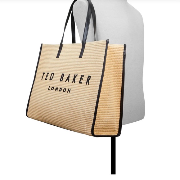 New! Ted Baker London Tan and Black Bag - Picture 3 of 10